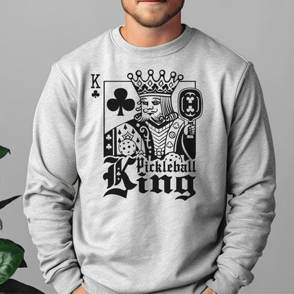 Pickleball King Crewneck Sweatshirt