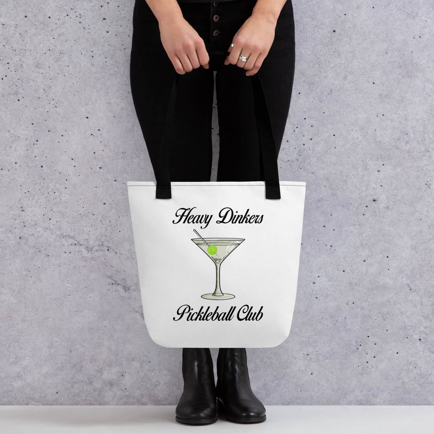 Heavy Dinker's Pickleball Club Tote Bag