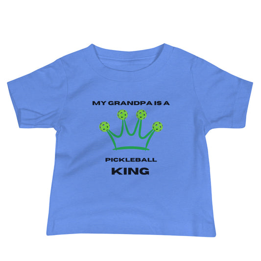 My grandpa is a pickleball king, pickleball baby, grandpa pickleball, fathers day gift, pickleball gift, pickleball, pickleball Christmas