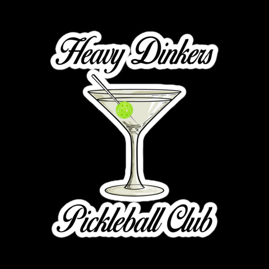 Heavy Dinkers Pickleball Club sticker 