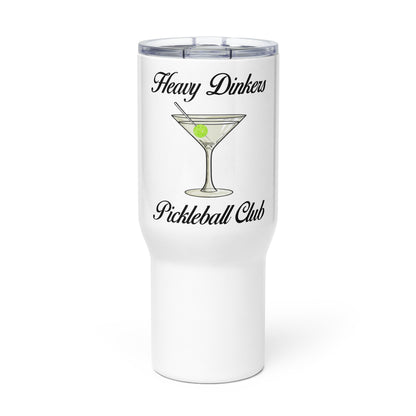 Heavy Dinkers Pickleball Club travel mug, 