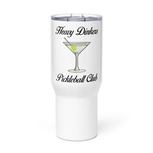 Heavy Dinkers Pickleball Club travel mug, 