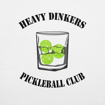 Heavy Dinker's Pickleball Club Mens T-shirt