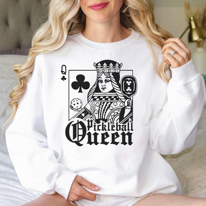 Pickleball Queen Crewneck Sweatshirt