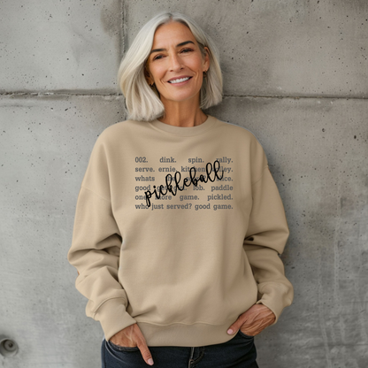 Love Letter Pickleball Crewneck Sweatshirt